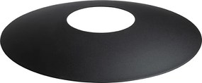 RENDL SFERA 35/4 lámpabúra fekete fém