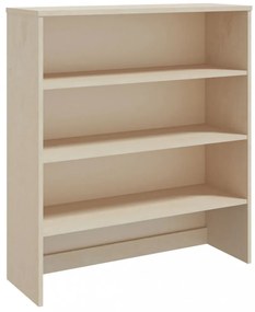 HAMAR mézbarna tömör fenyőfa felső szekrény 90 x 30 x 100 cm