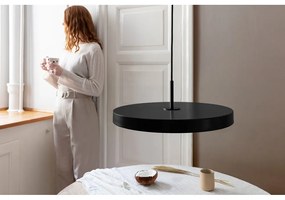 Fekete LED dimmelhető függőlámpa fém búrával ø 43 cm Asteria Plus Medium – UMAGE