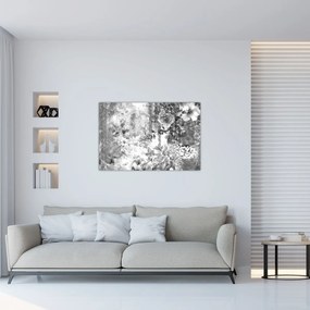 Kép - Romantikus kert (90x60 cm)