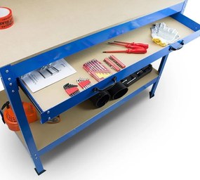 Ponk munkapad műhelybe 115x55x140 cm Blue HD15823