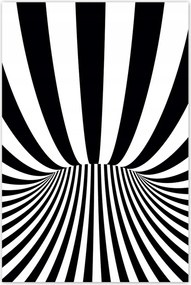 Poszterek 80x120 Absztrakt fekete-fehér