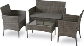 Zestaw Mebli Ogrodowych MISSISIPI Szary