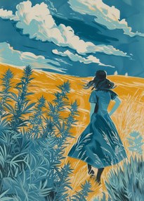 Poszter 39,5x55cm Utazás a mezőkön át