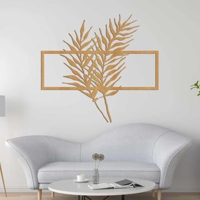 Fa kép minimalista levelekkel keretben - FERNS