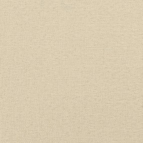 krémszínű szövet kanapéágy 80 x 200 cm