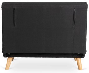 Ágyazható Fotel Fekete Színben. MARRY 2