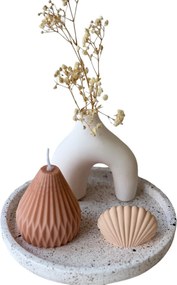 Glamour gyertyaszett, 12×3 cm – 32ST