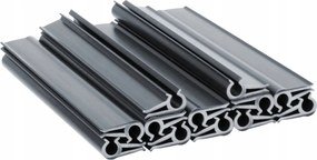 Linarem Pvc kerítésszalag csipesz grafit 20 db-os