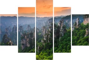 Kép - Zhangjiajie Nemzeti Erdei Park (150x105 cm)