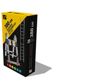G21 GA-TZ12-3,8M teleszkópos létra