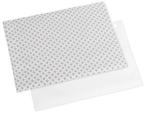 Bellatex Rombusz gyerek párna a kiságybaszürke, 43 x 32 cm