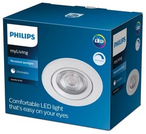 Philips - LED Dimmelhető beépíthető lámpa DIVE LED/5W/230V 2700K