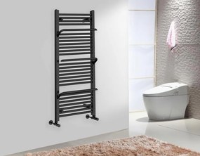 AREZZO design SMART BLACK 1200x500 törölközőszárítós radiátor AR-SM12050A
