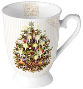 Karácsonyi porcelán bögre X-Mas Tree 250 ml