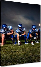 Vászonkép 70x100 Rögbi Férfi Sport Labda