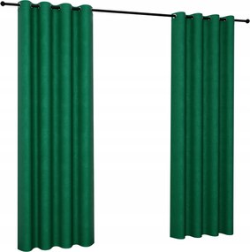 Sima velúr függöny 140x240 cm, karikás, velúr függöny, velvet, fémkarikás