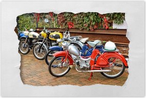 Poszterek 60x40 Antik motorkerékpárok