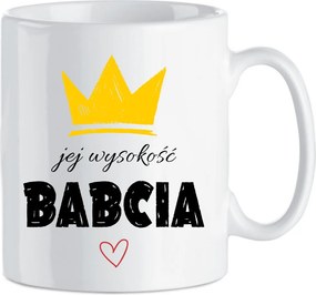 Kerámia bögre Ajándék Nagyinak Őfelsége Nagymama