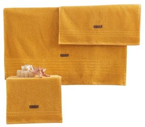 Törölköző Szett (3 db) Wellness - Sárga