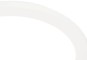 Mennyezeti lámpa fehér 22,5 cm, LED-del, 3 fokozatú fényerő-szabályzóval, IP44 - Steve