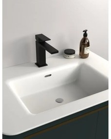 Sapho - Mosdócsap CUBEMIX 15,3 cm matt fekete