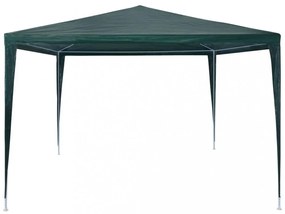 zöld PE rendezvénysátor 3 x 3 m