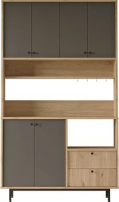 Konyhaszekrény, 120 cm – RE7-SA