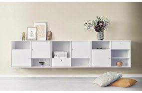 Fehér függő könyvespolc 89x61 cm Mistral – Hammel Furniture