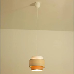 Brilagi - Kábeles függeszték RESNA 1xE27/60W/230V átm. 20 cm krémszínű/bézs