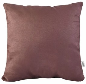 EMI barna 40x40 cm velúr dekor párna, Egyedi varrás - kérjük, a méreteket a megjegyzésben tüntesse fel