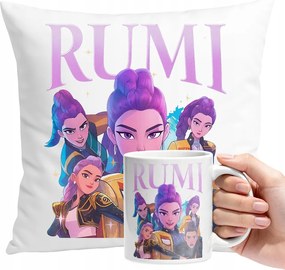 Bögre Szett Párna K-pop Démonvadász Születésnap Ajándék Szöveg