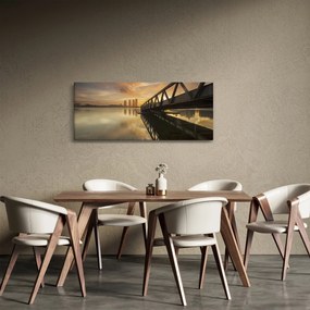 A móló képe (120x50 cm)