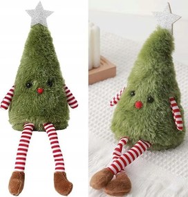 Karácsonyfa plüss lábakkal karácsonyi dekoráció játék dekoráció