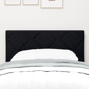 Fejtámla Gyémánt Blokkok Design Fekete 80 cm Szövet