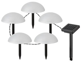 Rabalux 77008 - LED Napelemes lámpa TREPPIO 5xLED/0,2W/1,2V IP44