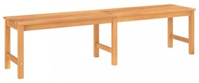 tömör tíkfa kerti pad 180 cm