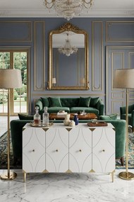 Alfa 120 - White, Gold