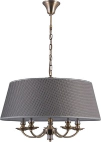 Italux ZANOBI PND-43272-5A Csillár 5x40W/E14 IP20