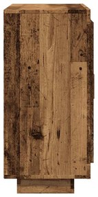 komód Régi fa 92x35x75 cm Gépelt fa