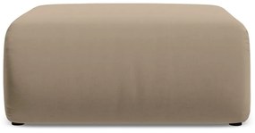 Bézs bársony lábtartó Ekahi – Makamii