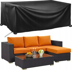 Vízálló huzat kerti bútorokhoz 230x165x80 cm 420D Oxford UV-álló