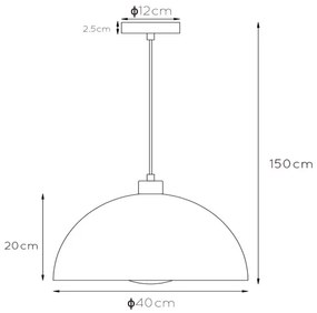 Lucide 45496/01/30 - Csillár zsinóron SIEMON 1xE27/40W/230V fekete