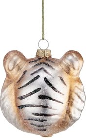 HANG ON üveg karácsonyfadísz, tigris