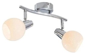 LED Spotlámpa DOXY 2xE14/4W/230V fényezett króm