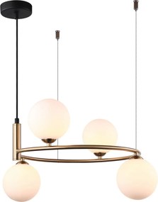 Italux Modern Függeszték Amily Arany ITXMDM-3974/4 BRO