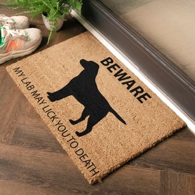 Kókuszrost lábtörlő 40x60 cm Labrador – Artsy Doormats