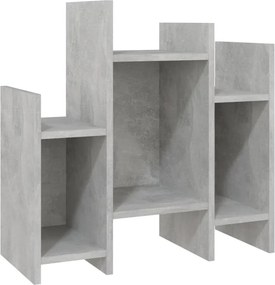 vidaXL betonszürke szerelt fa kisszekrény 60 x 26 x 60 cm