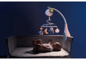 Chicco - Kiságy forgó dallammal 3in1 NEXT2DREAMS 3xAA kék