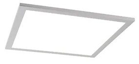 Modern LED panel acél 40 cm beépített LED-del - Liv